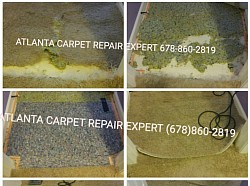Regardless of the size of damage, I can fix your carpet.